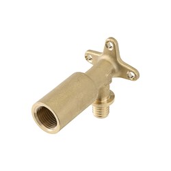 TECEspring AX, Уголок с настенным креплением, удлиненный, 16 х 1/2'', латунь 768502S