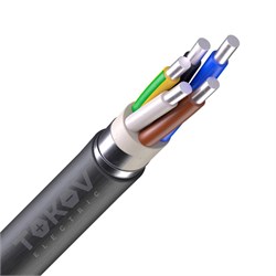 Кабель TOKOV ELECTRIC АВВГнг(А)-LS 5х2.5 ОК (N PE) 0.66кВ (м) 00-00036614 00-00036614