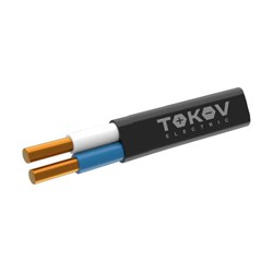 Кабель TOKOV ELECTRIC ППГ-Пнг(А)-HF 2х1.5 ОК (N) 0.66кВ (уп.100м) ТХМ00409091 ТХМ00409091