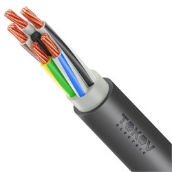 Кабель TOKOV ELECTRIC ППГнг(А)-HF 5х35 МК (N PE) 1кВ (м) ТХМ00416256 ТХМ00416256