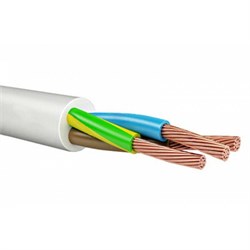 Провод ПВС 3х4 (2х4+1х4) 380В Б (бухта 50м) (шт) ПромЭл 13321710 13321710