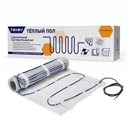 Комплект "Теплый пол" (мат) 150Вт/кв.м 10кв.м TOKOV ELECTRIC TKE-MAT150-1500-10 TKE-MAT150-1500-10