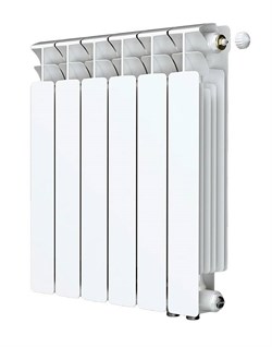 Rifar Base Ventil 350 - 14 секций биметаллический радиатор с нижним боковым подключением RBV3514 - фото 9472