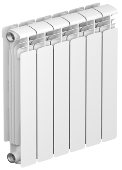 Rifar ALUM 500 - 14 секций алюминиевый радиатор с боковым подключением RA5014 - фото 9584