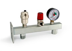 Uni-Fitt консоль для подключения расширительного бака с группой безопасности котла 255S3230 - фото 9845