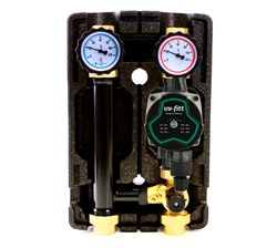 Uni-Fitt насосная группа 492E, DN 25, с трехходовым смесителем и насосом Uni-Fitt GTA 25-7 492E2503 - фото 9857