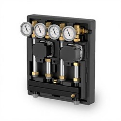 Meibes насосно-смесительный модуль Kombimix 2UK, 2 прямых контура с насосом Wilo PARA SC 7.0 M26103.4RU M26103.4RU - фото 9879