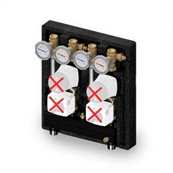 Meibes насосно-смесительный модуль Kombimix 2MK, на два смесительных контура, без сервоприводов, без насосов, подача справа M26101EAOSRU M26101EAOSRU - фото 9884