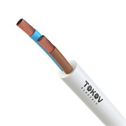 Провод TOKOV ELECTRIC ПВС 2х1 380В Б (бухта) (м) 1945478 1945478
