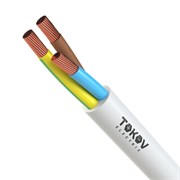 Провод TOKOV ELECTRIC ПВС 3х4(2х4+1х4)380В Б (м) 1945494 1945494