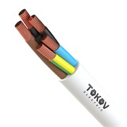 Провод TOKOV ELECTRIC ПВС 5х1(4х1+1х1) 380В Б (бухта) (м) 1945504 1945504