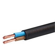 Провод ПВСнг(А)-LS 2х0.75 380В Ч (бухта) (м) АЛЬФАКАБЕЛЬ 12880 12880