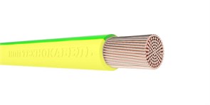 Провод ПуГПнг(А)-HF 1х6 450/750В Ж/З (бухта) (м) Технокабель 00-00149594 00-00149594