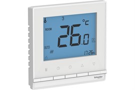 Systeme Electric (Schneider Electric) электронный терморегулятор с датчиком AtlasDesign, белый ATN000138