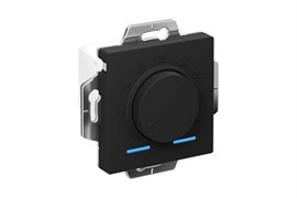 Systeme Electric (ранее Schneider Electric) терморегулятор механический AtlasDesign, карбон ATN001035