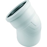 Рехау отвод RAUPIANO для канализационной трубы Д 40, угол 67°, 40/67°, Rehau 11240871001