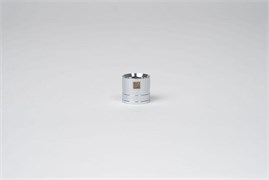 Рехау надвижная монтажная гильза для труб Д 25 из сшитого полиэтилена Therm S, латунь хромированная, Rexau 12591973002
