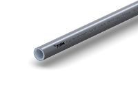 Рехау труба из сшитого полиэтилена с кислородозащитным слоем Flex 40 х 5.5, PE-Xa/EVOH, универсальная, серебристая 11304103006