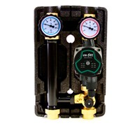 Uni-Fitt насосная группа 492E, DN 25, с трехходовым смесителем и насосом Uni-Fitt GTA 25-7 492E2503