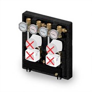 Meibes насосно-смесительный модуль Kombimix 2MK, на два смесительных контура, без сервоприводов, без насосов, подача справа M26101EAOSRU M26101EAOSRU