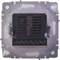 IEK электронный терморегулятор с цифровой индикацией BRITE сталь BR-RT11-K46